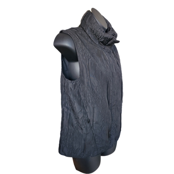 MYCRAPAC LIFE BLACK PACKABLE REVERSIBLE PUCKER VEST - Picture 5 of 6